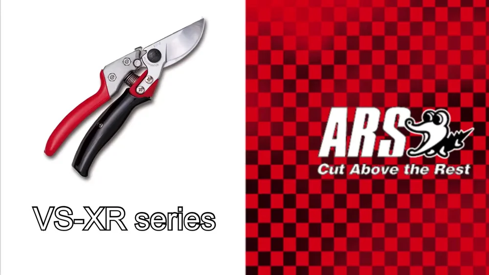 ARS VS-9XR, Bypass Pruning shear, Cutting Capacity 25mm, For Fruit Orchids, Polyhouse