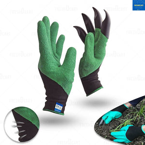 Garden Gloves With Plastic Nails