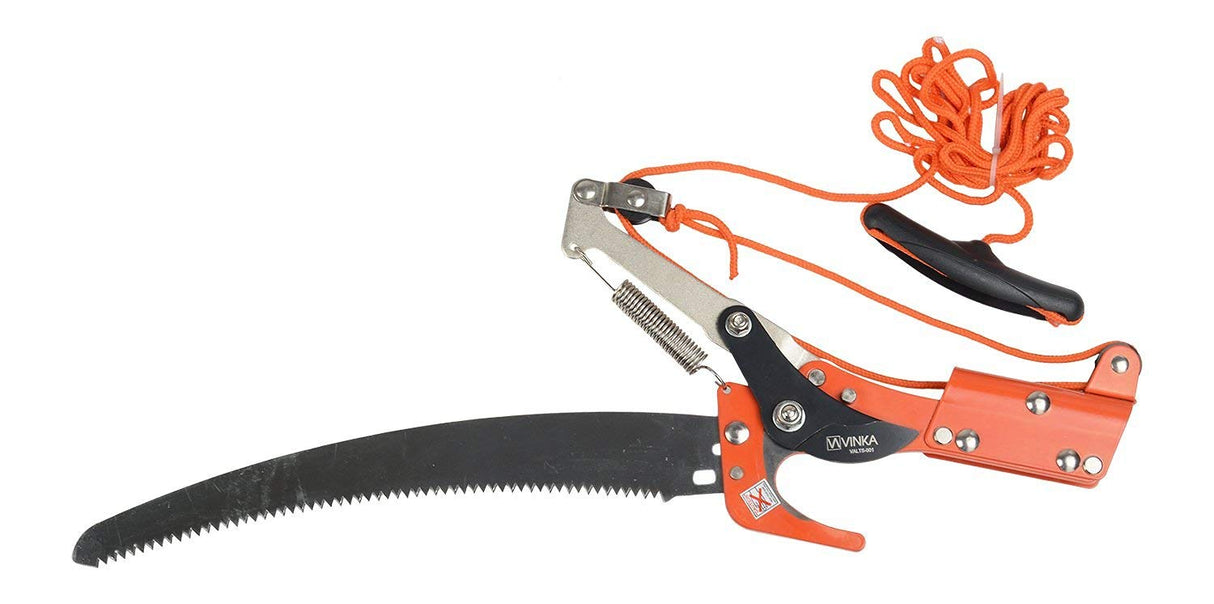 VALTS001 Long Reach Tree Saw With Pruner, For Tree Branch Pruning & Drum Stick Pruning