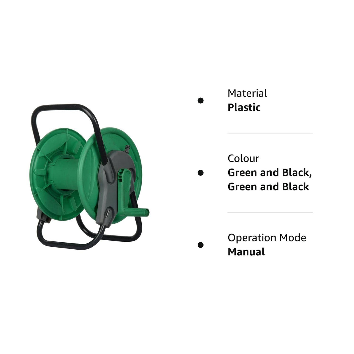 Hose Reel Stand, For 0.5 Inch, 100 FT Garden Hose,