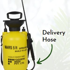 5 L Heavy Duty Manual Pressure Washer, For Home & Garden