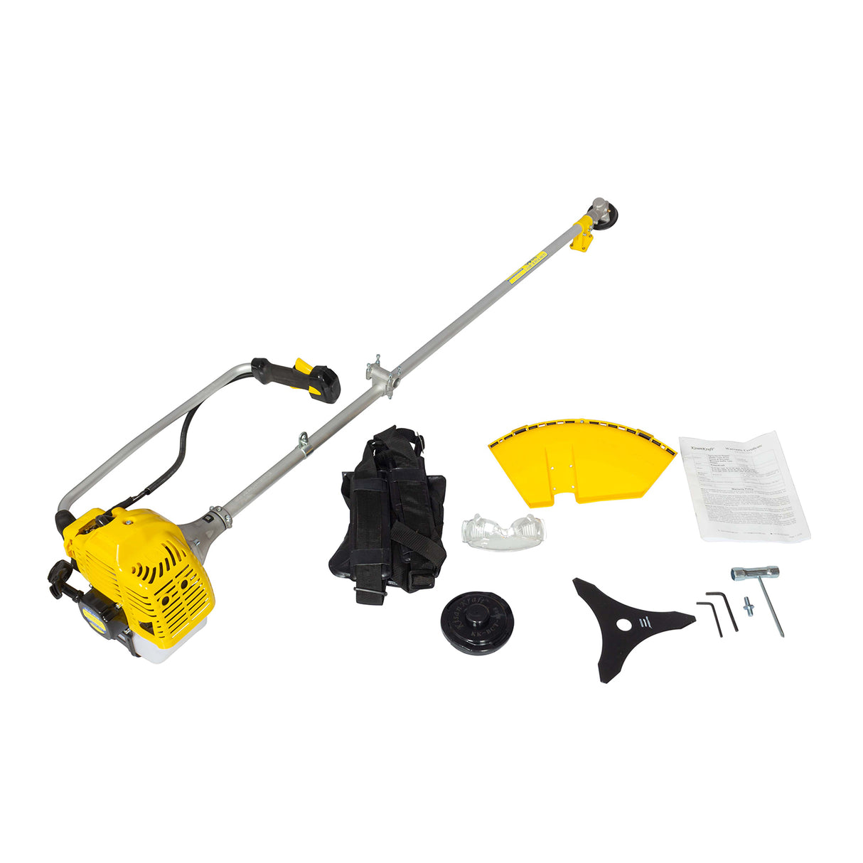 BC-8640 Petrol Brush Cutter, 42 CC 2 HP, 2 Stroke, Walbro Carburetor, Heavy Duty Grass Cutter