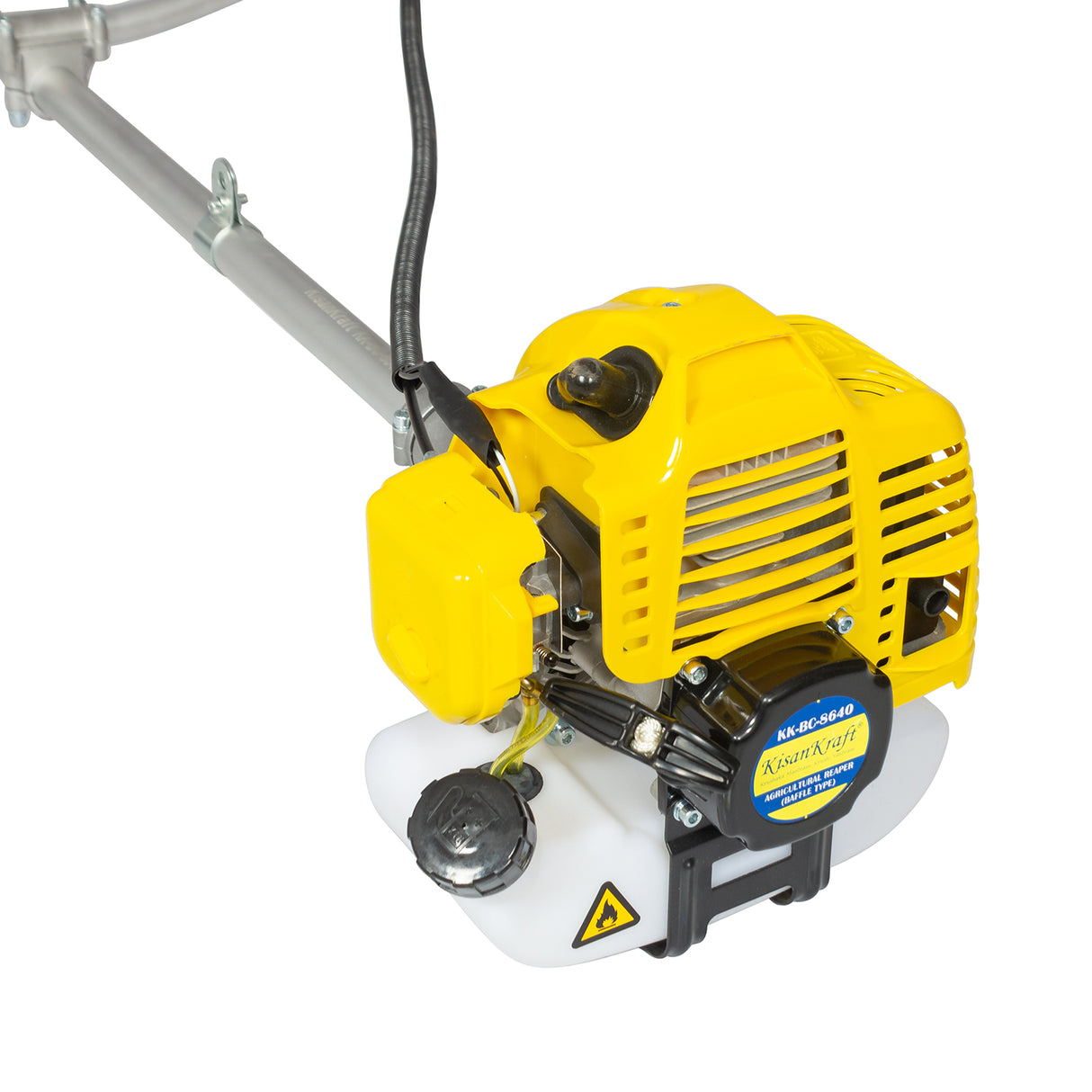 BC-8640 Petrol Brush Cutter, 42 CC 2 HP, 2 Stroke, Walbro Carburetor, Heavy Duty Grass Cutter