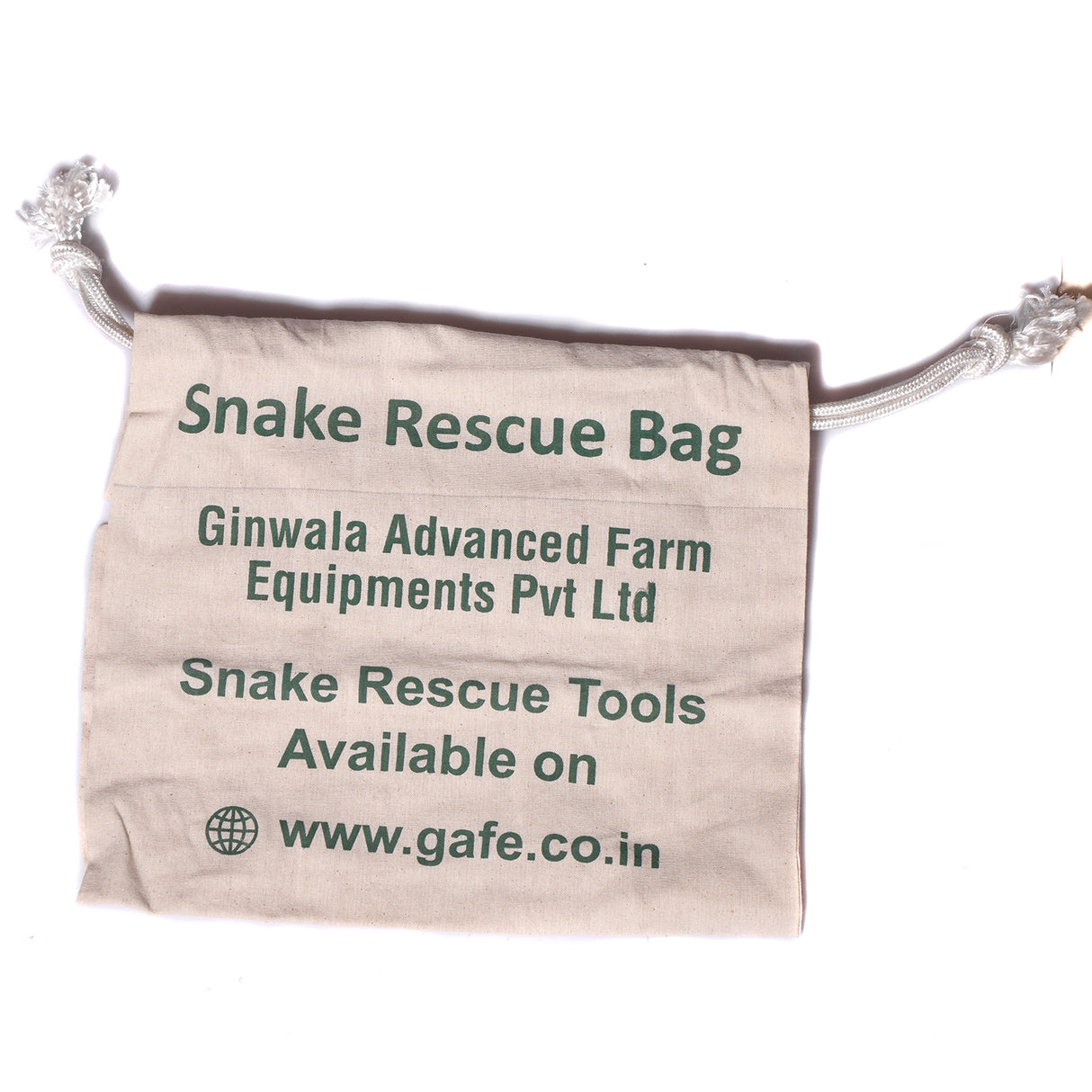 Cotton Snake Rescue Bag ( 30" X 14" ), For Small & Medium Size Snakes