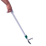 Telescopic 5 Ft Snake Rescue Stick, 3 Stage Extension, Stainless Steel Jaw With Hook, Pure Aluminium, Made in Taiwan
