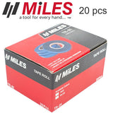 Miles Tape Roll TR-01, 20 Roll / Box