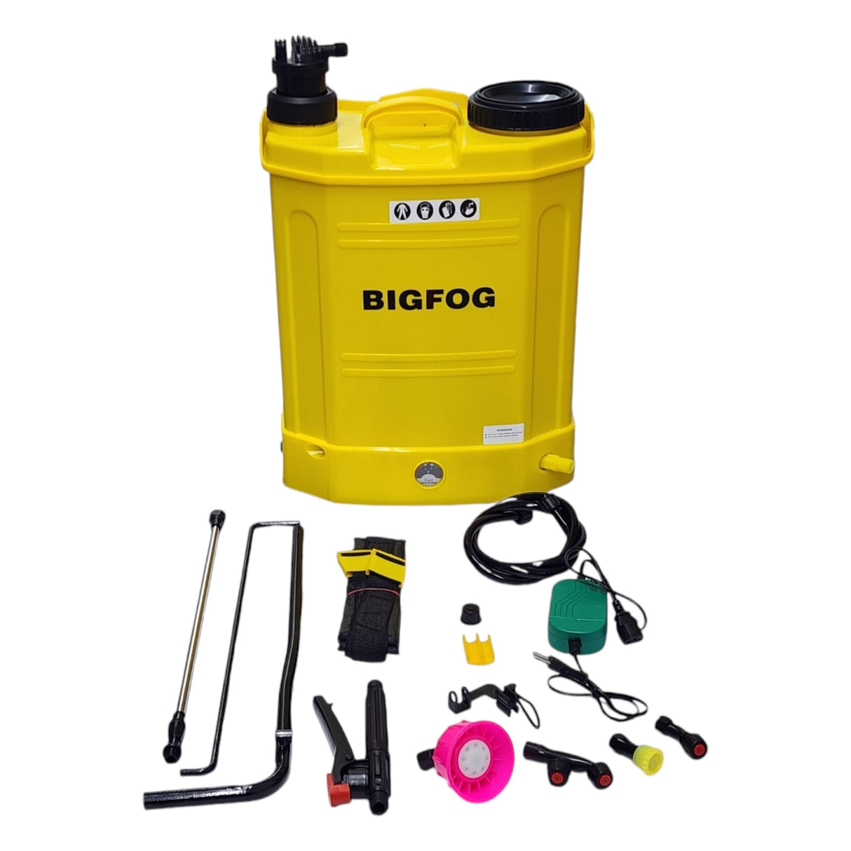 BIGFOG 18 L, BS-02 Battery Sprayer 2 In 1, 12V / 8AH, For Garden & Farm Pesticide Spraying