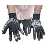 COMAN Nitrile Multipurpose Hand Gloves ( 12 Pair ), For Polyhouse, Garden, Nursery