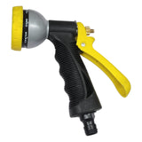 VANG-326, 8 Pattern Metal Shower Gun, For Garden, Car & Bike Washing